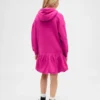 Abito felpa oversize con cappuccio per bambini