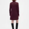 Abito maglione a collo alto in punto Pointelle CashSoft