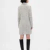 Abito maglione a collo alto in punto Pointelle CashSoft