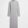 Abito-maglione lungo a collo alto CashSoft
