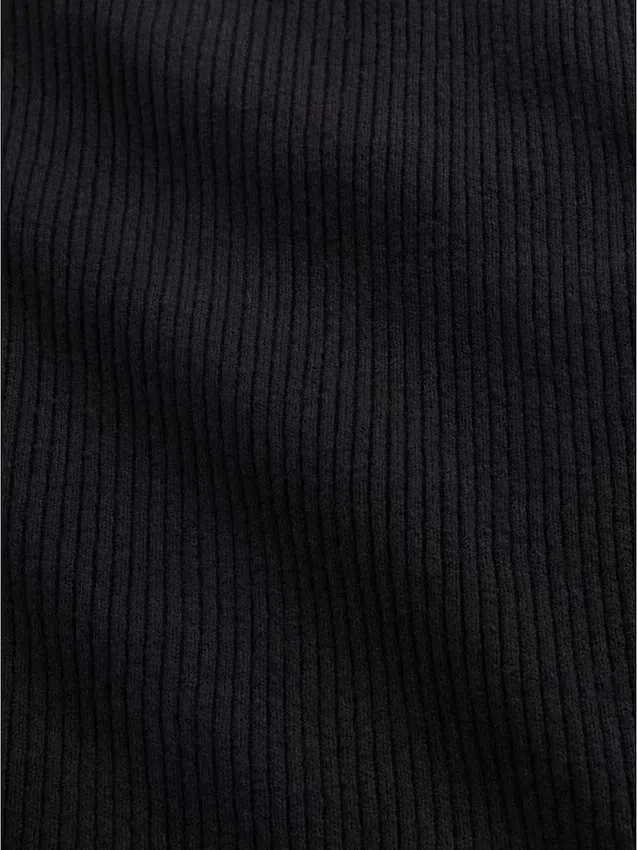Abito maglione midi a costine CashSoft