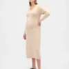 Abito maglione premaman CashSoft con scollo a V