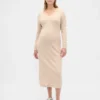 Abito maglione premaman CashSoft con scollo a V