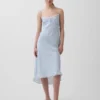 Abito sottoveste midi a quadretti