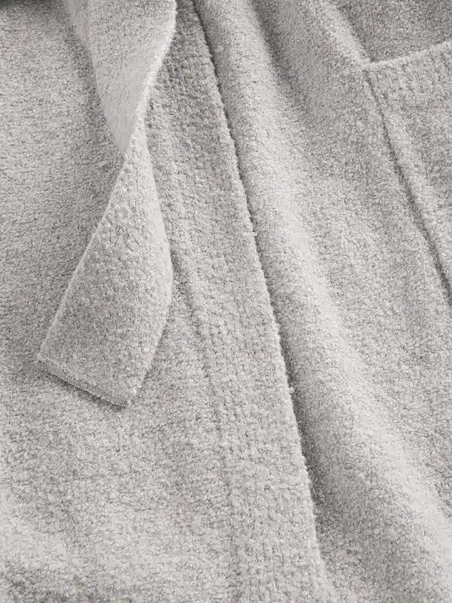 Accappatoio comodo in bouclé CashSoft