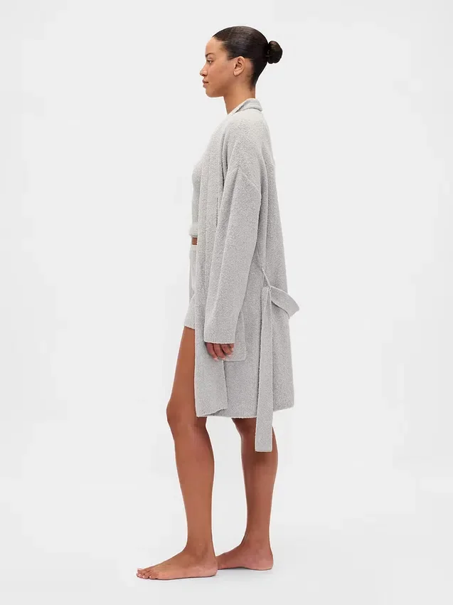Accappatoio comodo in bouclé CashSoft