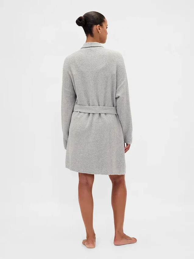 Accappatoio comodo in bouclé CashSoft