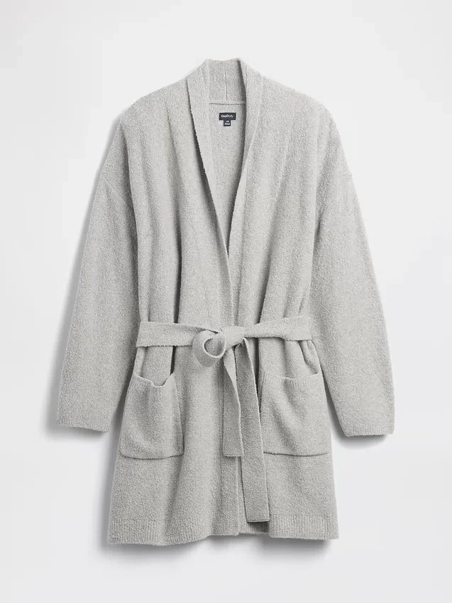 Accappatoio comodo in bouclé CashSoft