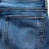 Acquista i jeans blu a gamba dritta dal taglio rilassato