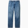 Acquista i jeans blu a gamba dritta dal taglio rilassato
