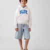 Acquista la felpa con cappuccio Blue Kids Vintagesoft dalla vestibilità comoda