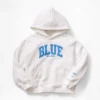 Acquista la felpa con cappuccio Blue Kids Vintagesoft dalla vestibilità comoda