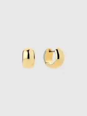 Ana Luisa Giulia: orecchini a cerchio in oro dal design audace
