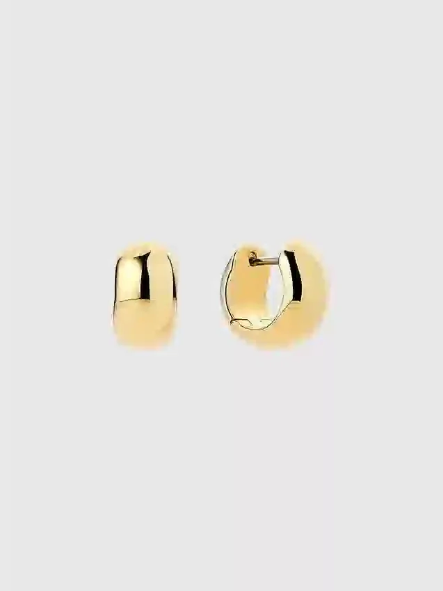 Ana Luisa Giulia: orecchini a cerchio in oro dal design audace