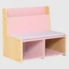 Angolo lettura per bambini con panca imbottita