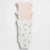 Baby First Favorites Body con volant a costine sottili (confezione da 3)