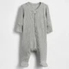 Baby First Favorites: tutina con piedini a costine sottili