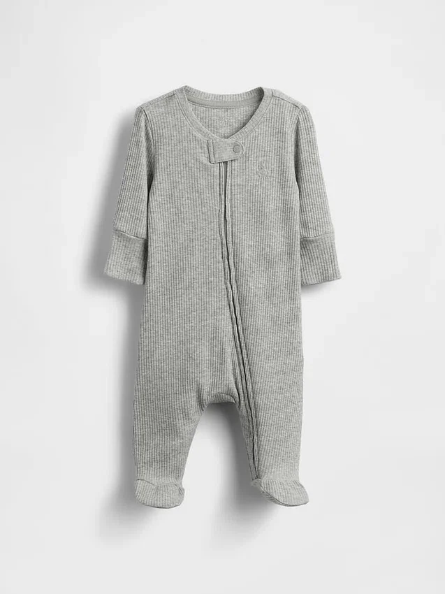 Baby First Favorites: tutina con piedini a costine sottili