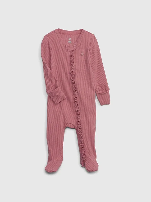 Baby First Favorites: tutina con piedini a costine sottili
