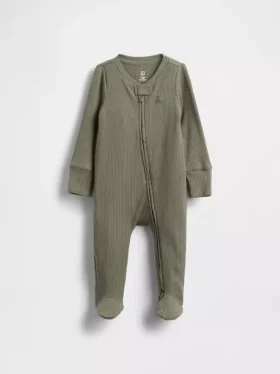 Baby First Favorites: tutina con piedini a costine sottili