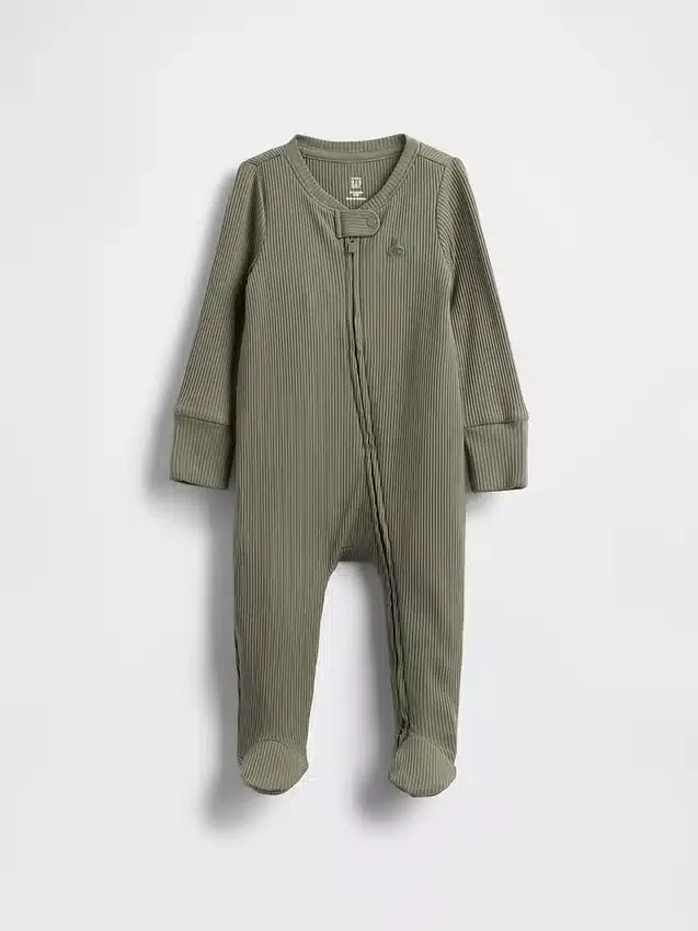 Baby First Favorites: tutina con piedini a costine sottili