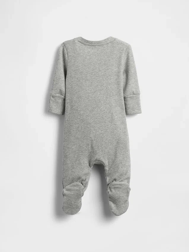 Baby First Favorites: tutina con piedini a costine sottili