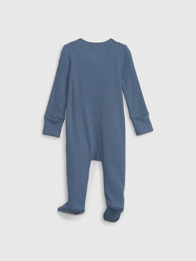 Baby First Favorites: tutina con piedini a costine sottili