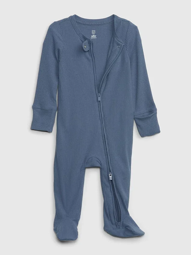 Baby First Favorites: tutina con piedini a costine sottili