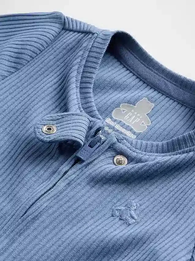 Baby First Favorites: tutina con piedini a costine sottili