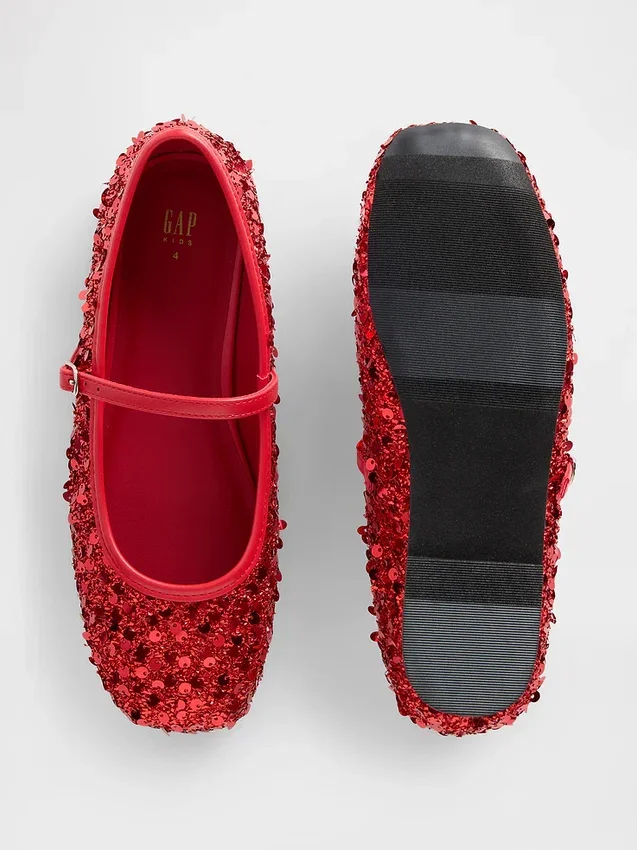 Ballerine con paillettes per bambini