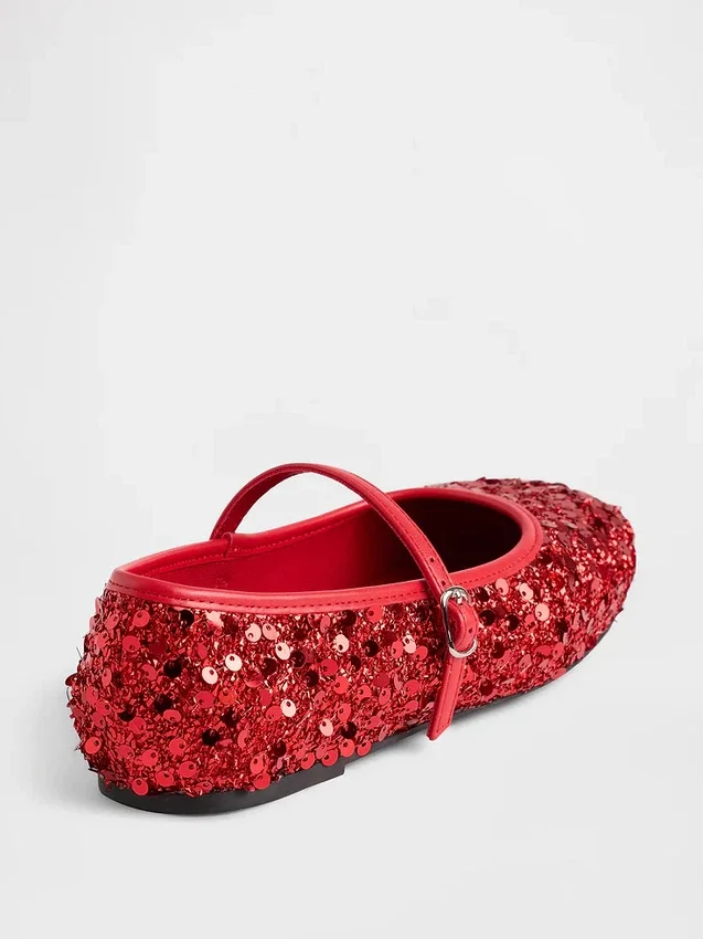 Ballerine con paillettes per bambini
