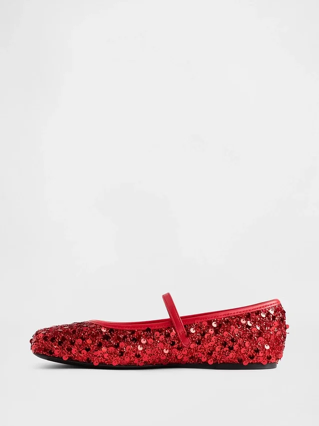 Ballerine con paillettes per bambini