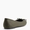 Ballerine in pelle scamosciata vegana