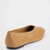 Ballerine in pelle scamosciata vegana