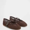 Ballerine Mary Jane all'uncinetto per bambini