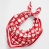 Bandana oversize in 100% seta