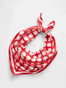 Bandana oversize in 100% seta