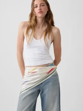 Bandana oversize in 100% seta