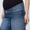 Bermuda premaman in denim a pannello intero da 7"