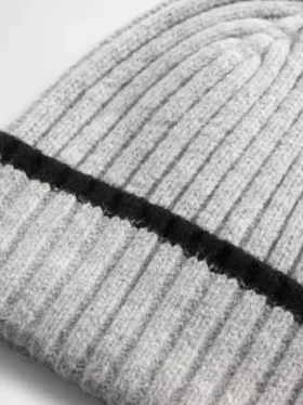 Berretto a costine CashSoft per bambini