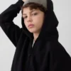 Berretto in felpa French Terry per bambini