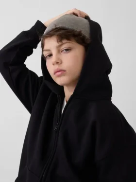 Berretto in felpa French Terry per bambini
