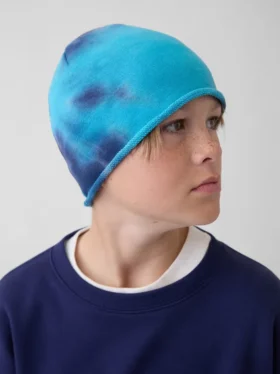 Berretto in felpa French Terry per bambini