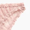 Bikini cheeky in pizzo