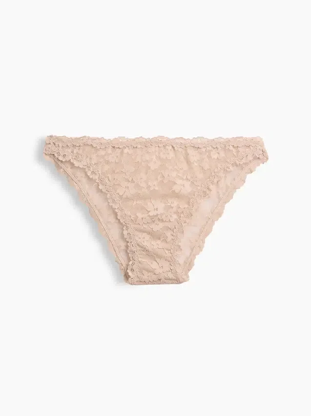 Bikini cheeky in pizzo