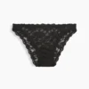 Bikini cheeky in pizzo