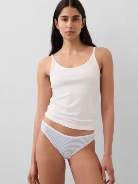 Bikini in cotone biologico elasticizzato