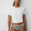 Bikini in cotone biologico elasticizzato