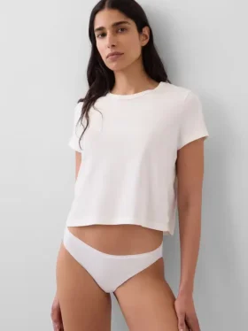 Bikini in cotone biologico elasticizzato