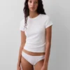 Bikini in cotone biologico elasticizzato